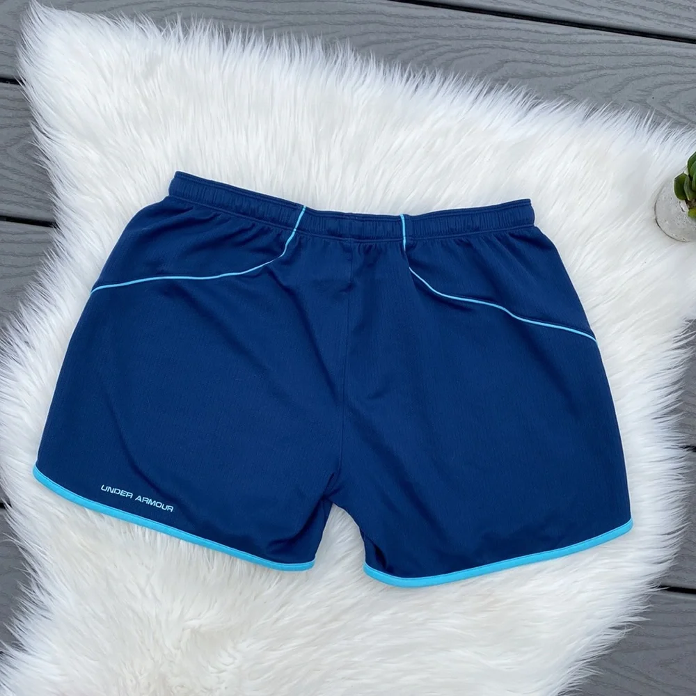 Under Armour heat gear blue workout shorts - Picture 4 of 4